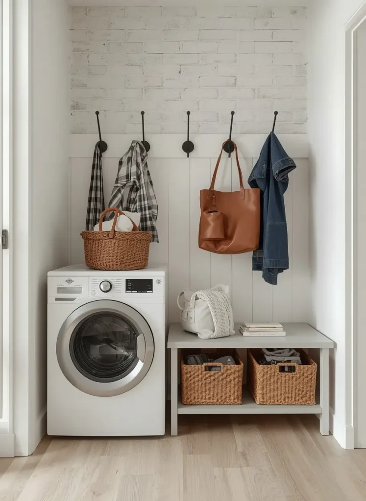 mudroom laundry room combo ideas