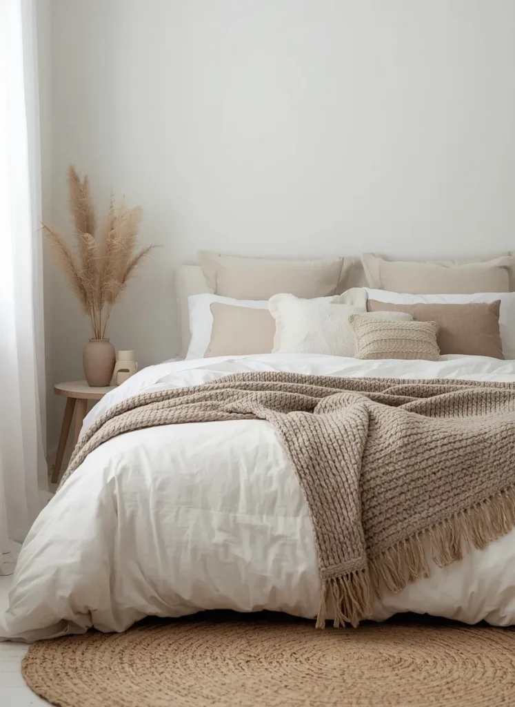 Layered Neutral Textiles