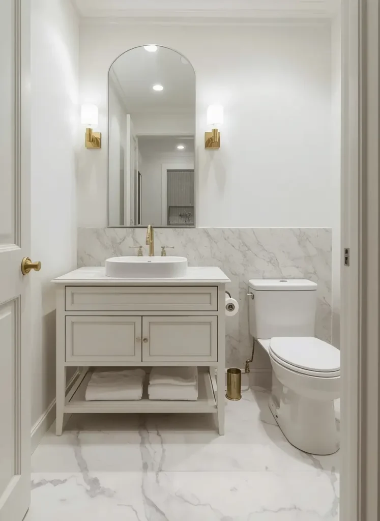 half bathroom ideas perfect powder room