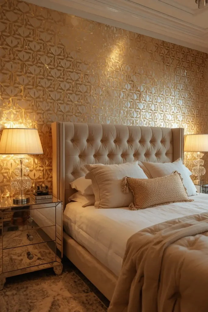 bedroom wallpaper designs beautiful boudoir