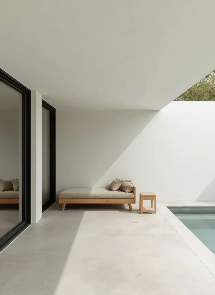 Minimalist White Retreat