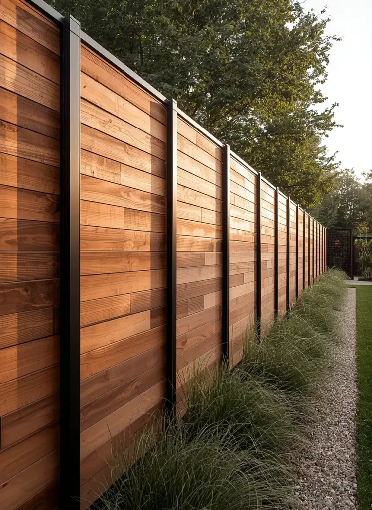 exterior wall design ideas privacy