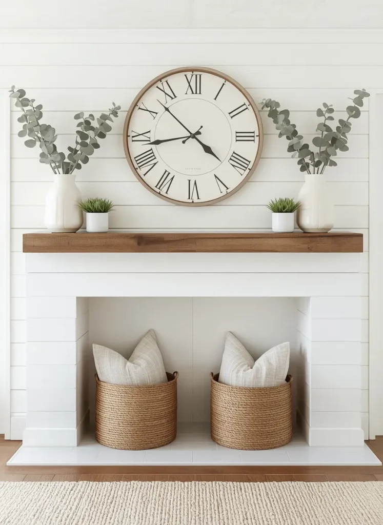 Modern Farmhouse Greenery Look