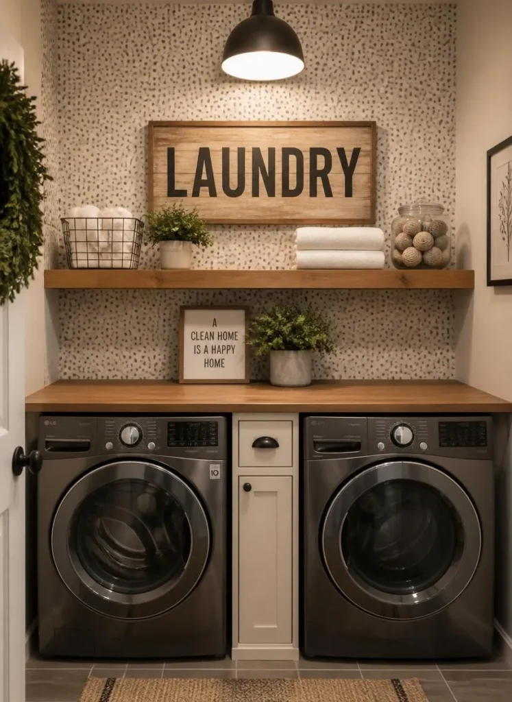 Modern Farmhouse Laundry Room