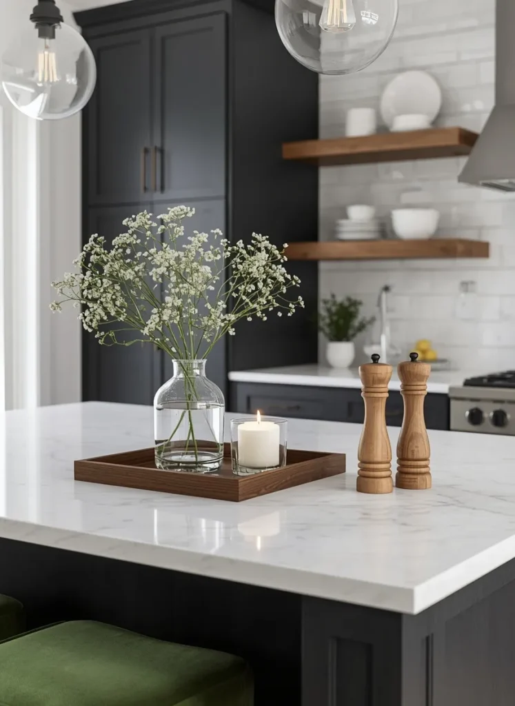 Modern Wood Tray Decor