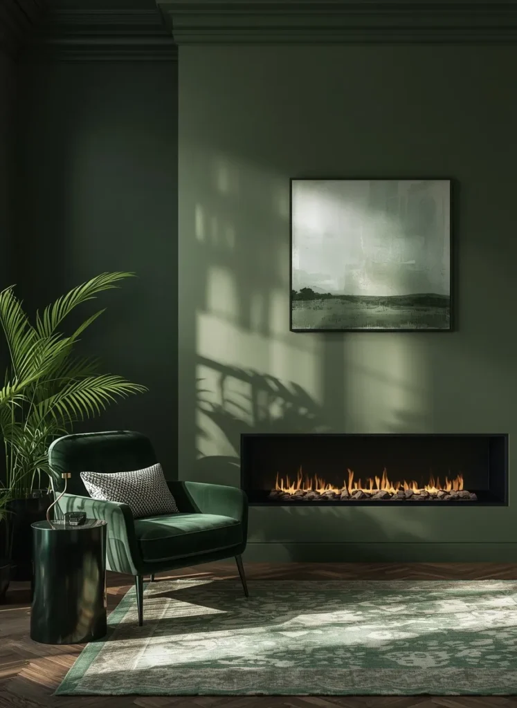 green living room decor ideas