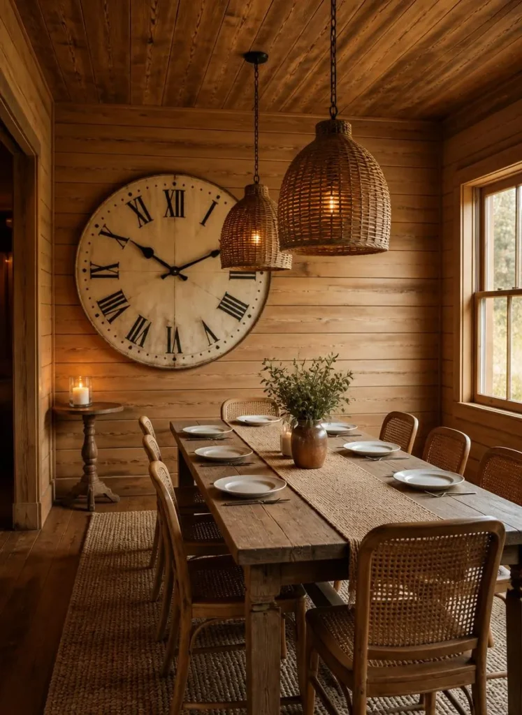 Oversized Statement Clock