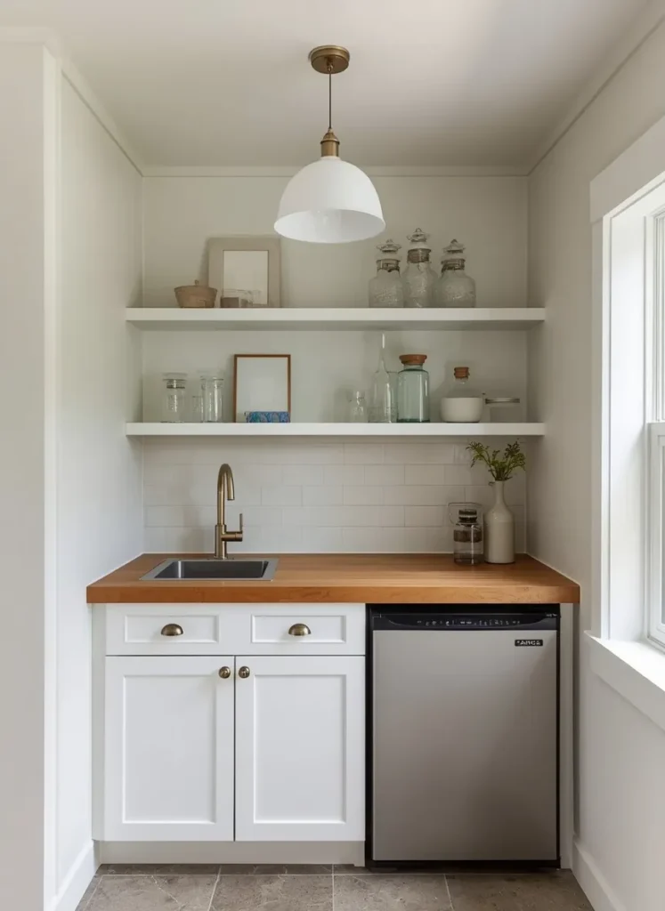 Poolside Kitchenette Setup