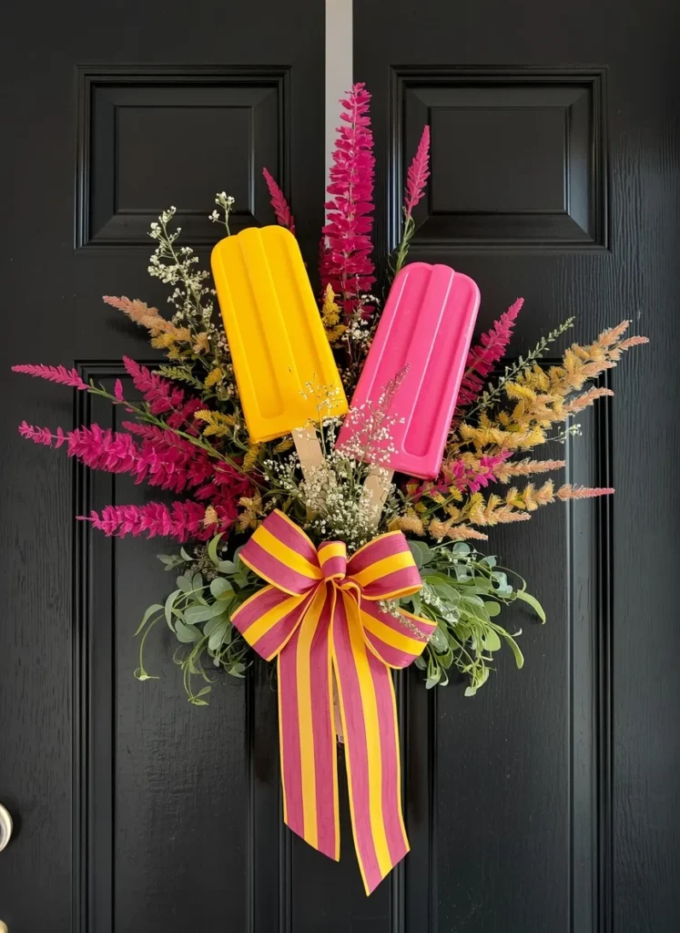 Popsicle Summer Door Swag