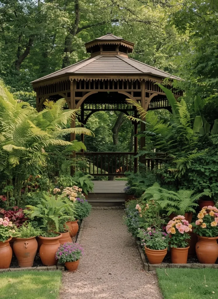 Potted Garden Border