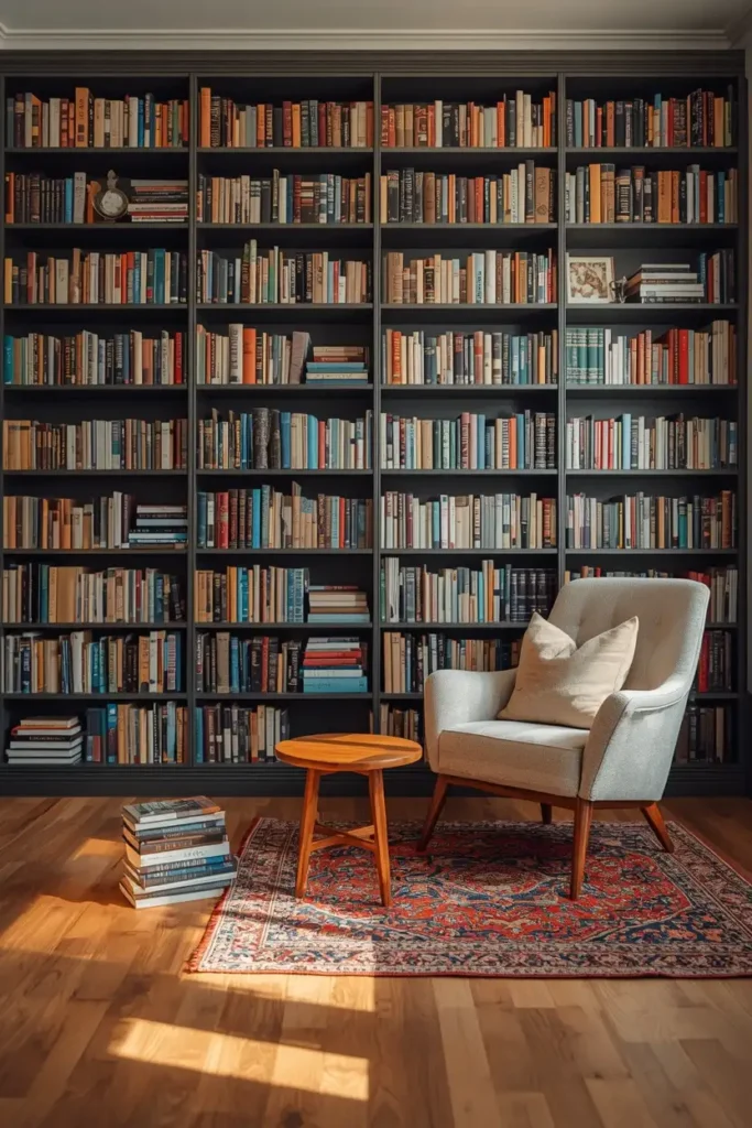 home library reading nook ideas
