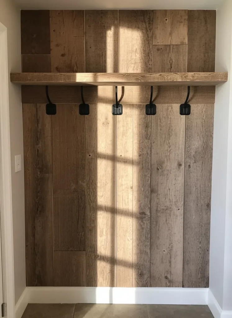 Reclaimed Wood Wall