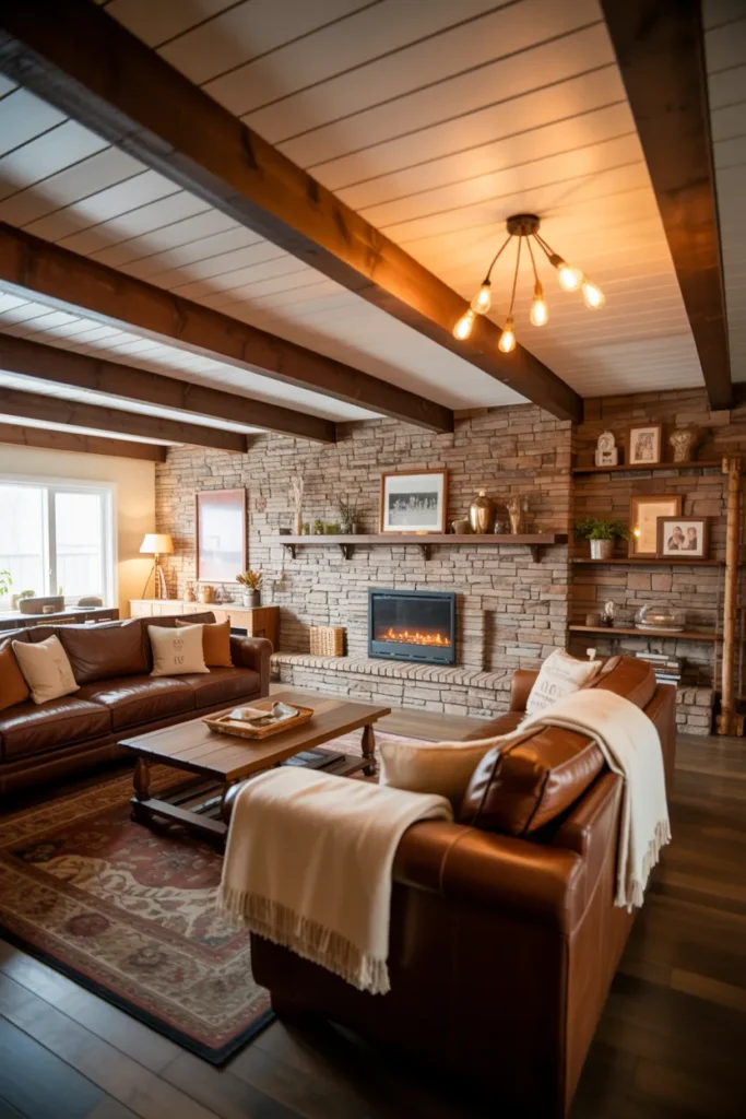 cozy basement ideas family space
