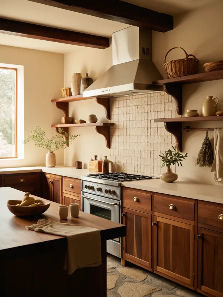 Rustic Mediterranean Kitchen