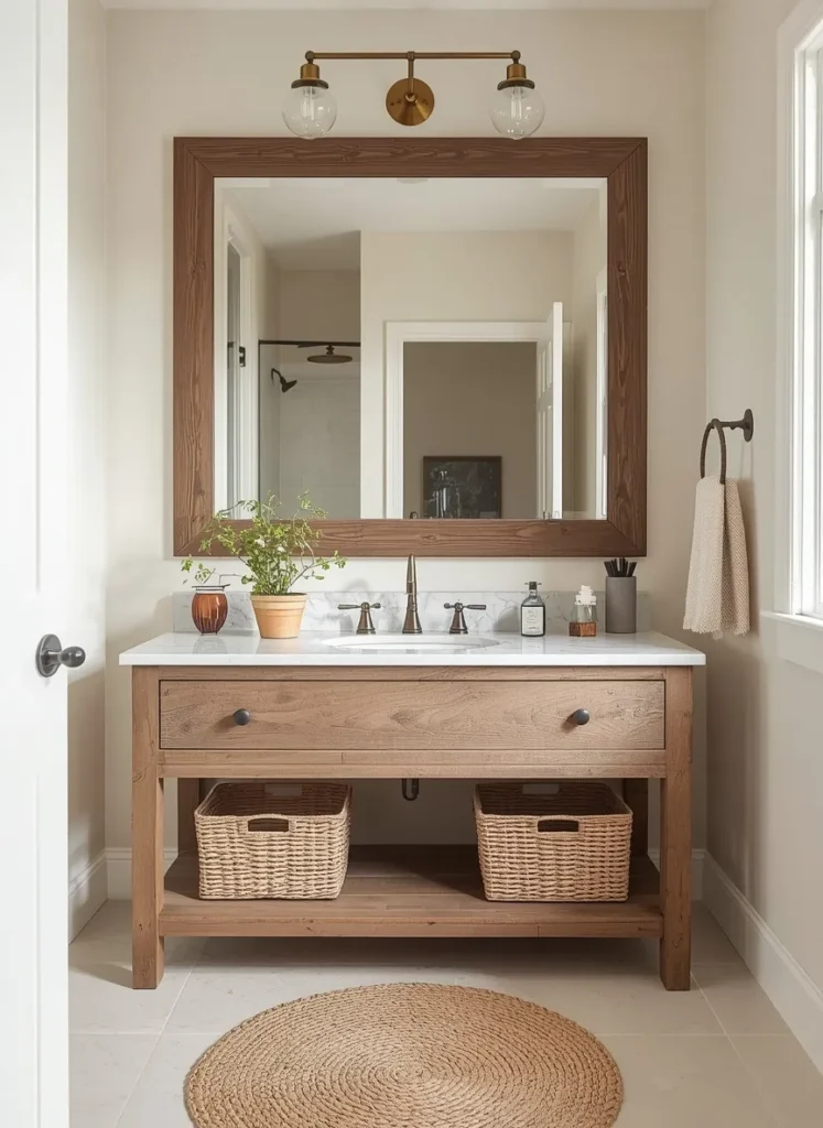 farmhouse bathroom decor ideas