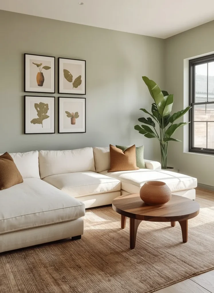 Sage Green Gallery Wall