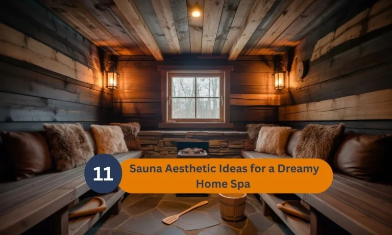 sauna aesthetic ideas home spa