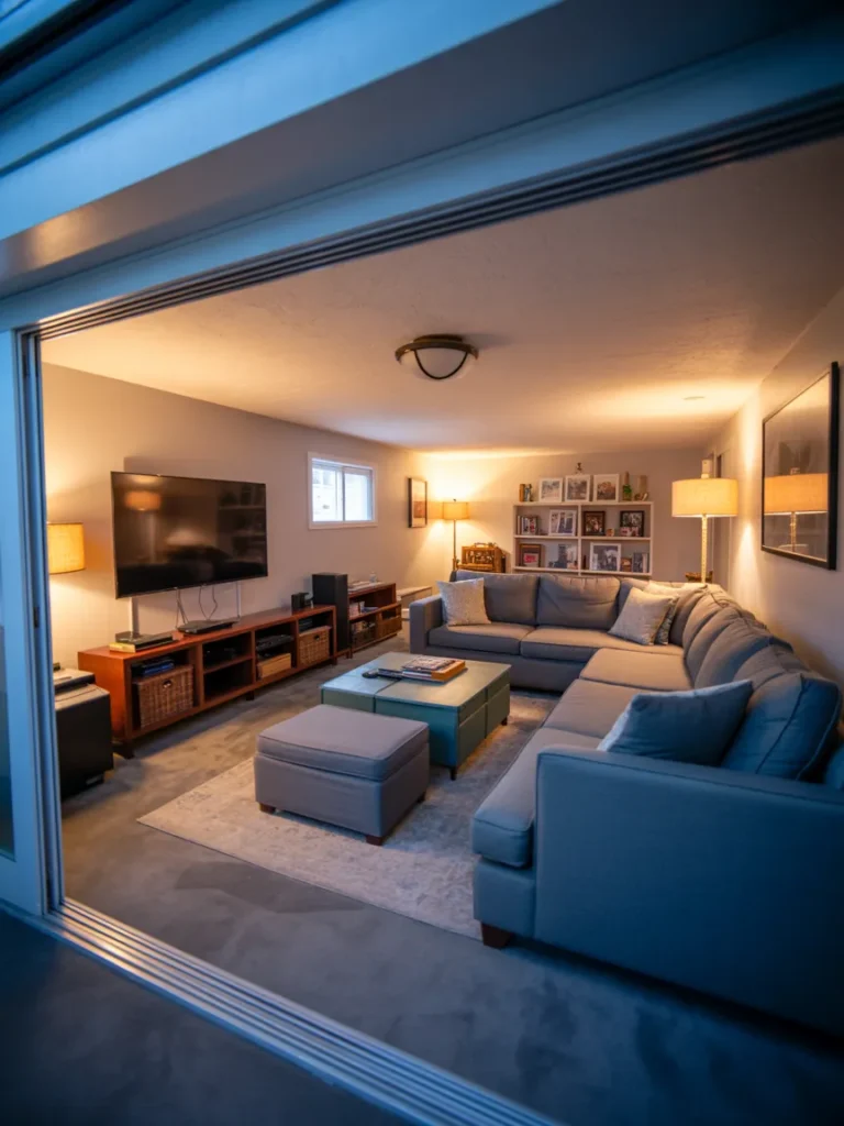Second Family Room in the Basement