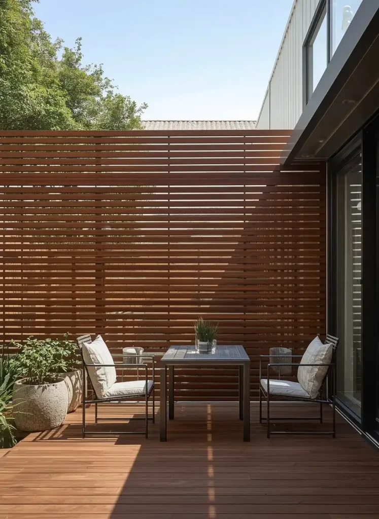 exterior wall design ideas privacy