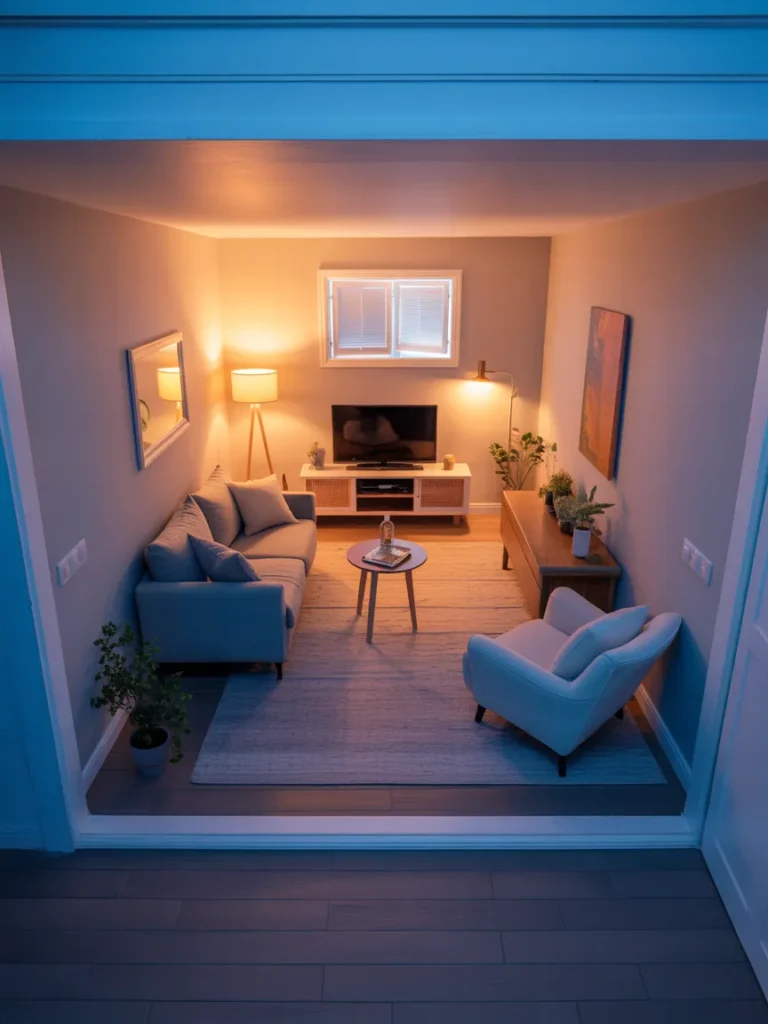 cozy basement ideas family space