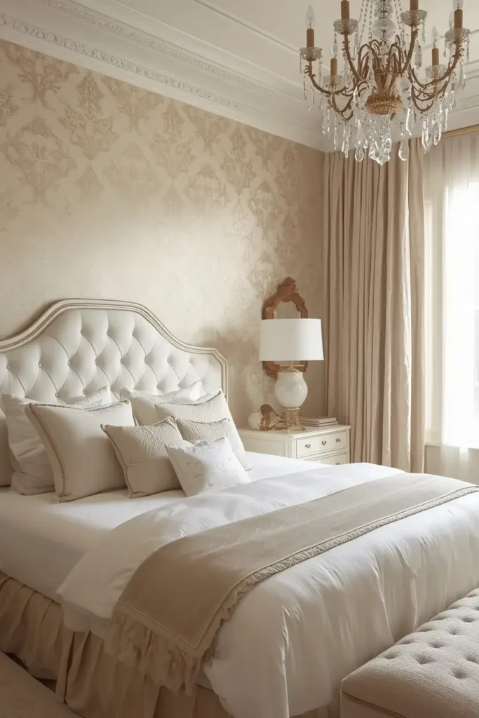 bedroom wallpaper designs beautiful boudoir