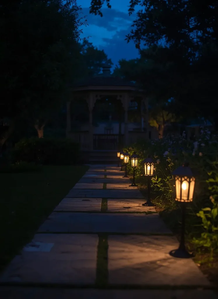 Solar Lantern Pathway