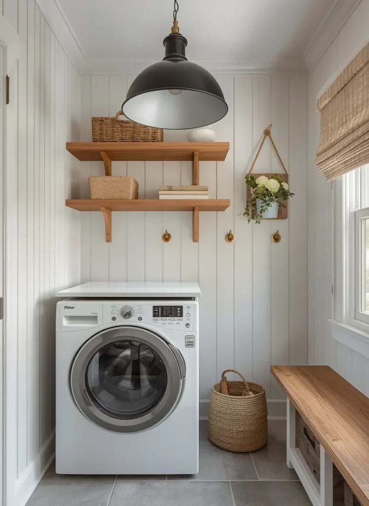 mudroom laundry room combo ideas