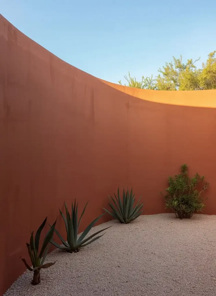 exterior wall design ideas privacy