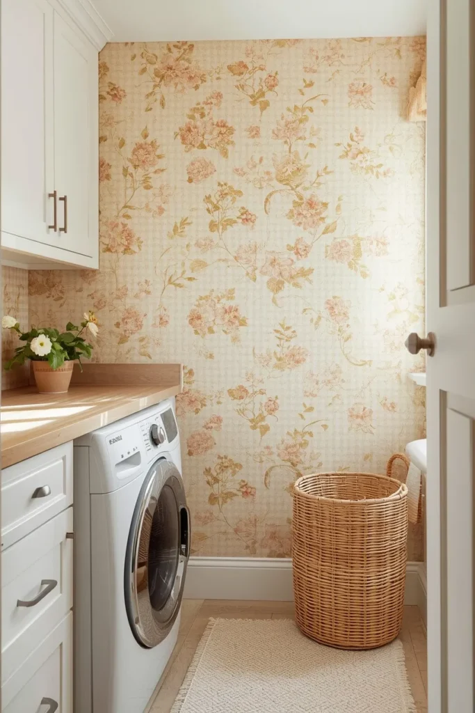 Textured Wallpaper Accent