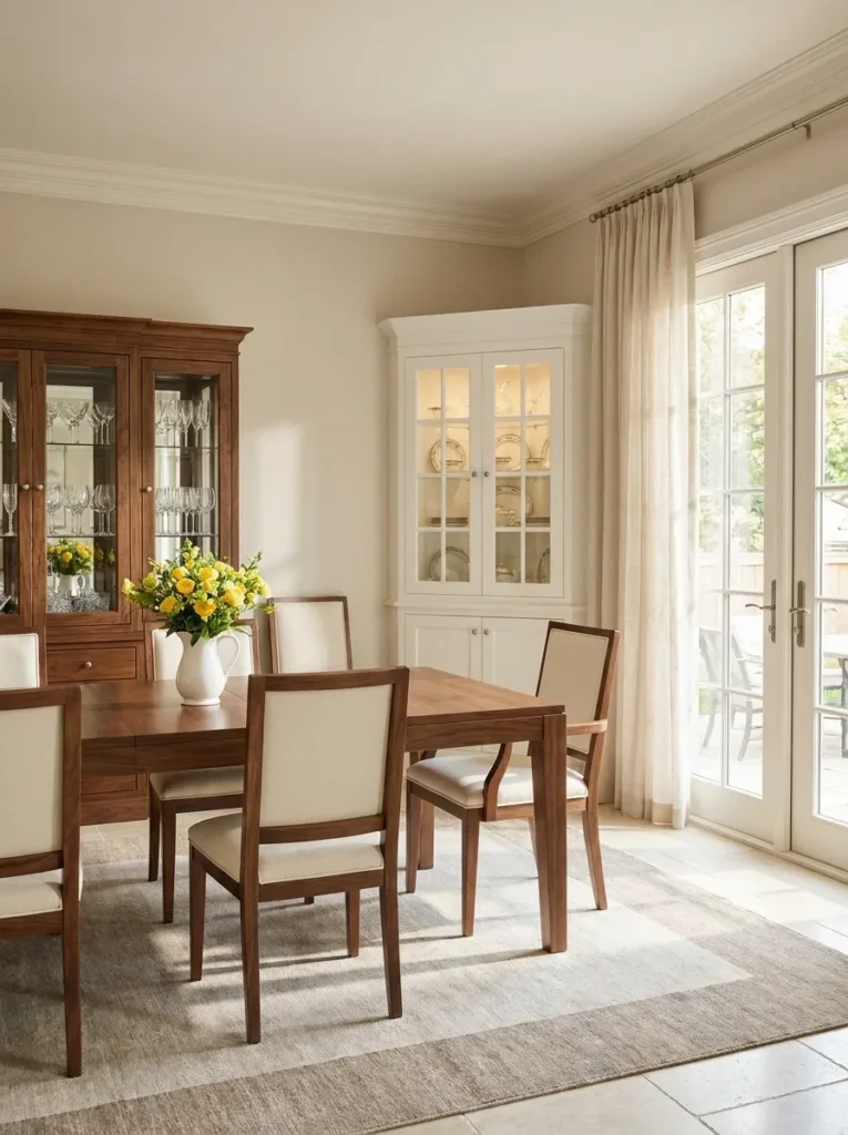 Timeless Walnut Dining Room