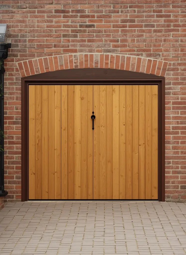 Traditional Timber Garage Door