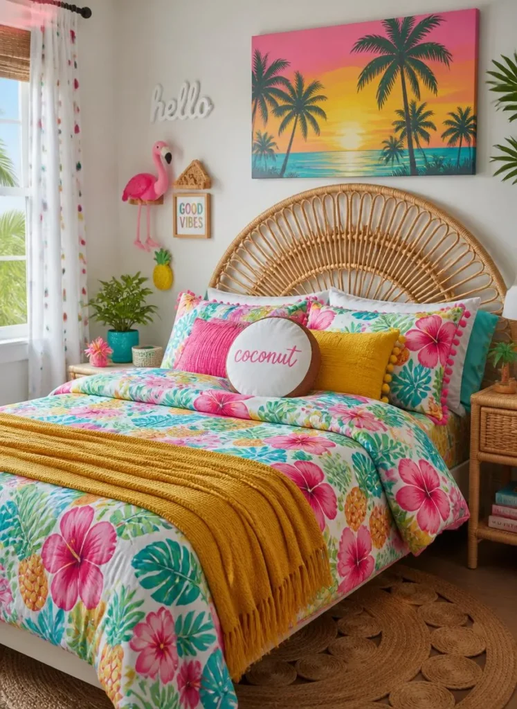 Tropical Fun Summer Bedding