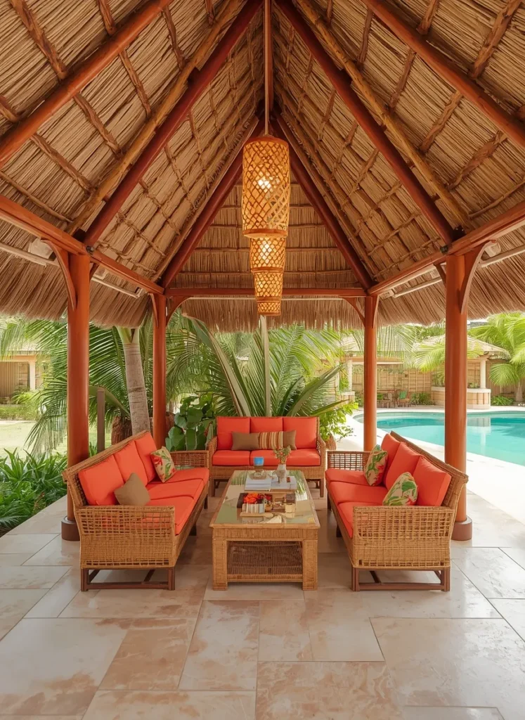 Tropical Thatched Roof