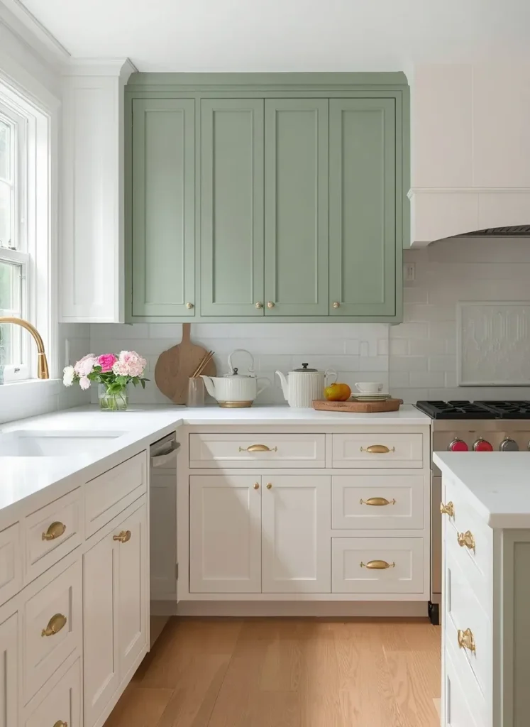 Two-Tone Upper Cabinet Twist