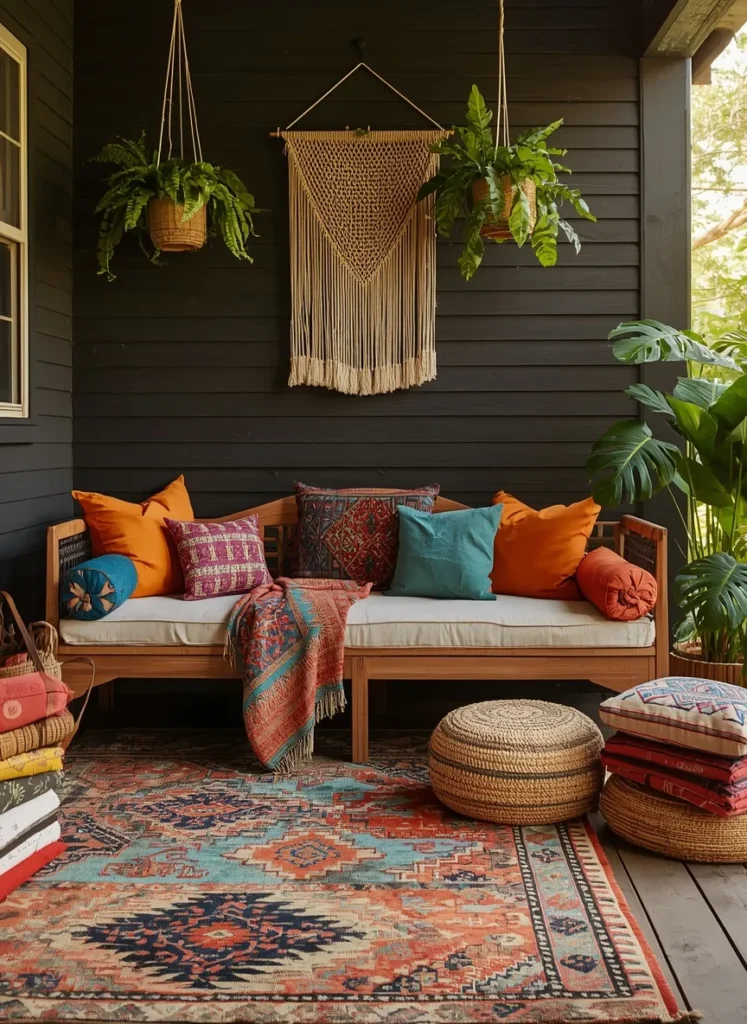 Vibrant Boho Lounge