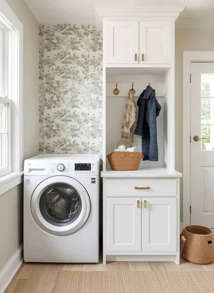 mudroom laundry room combo ideas