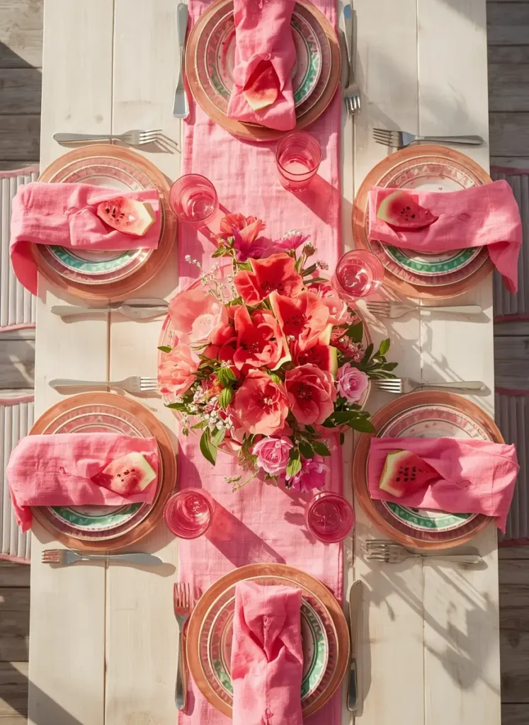 summer tablescapes