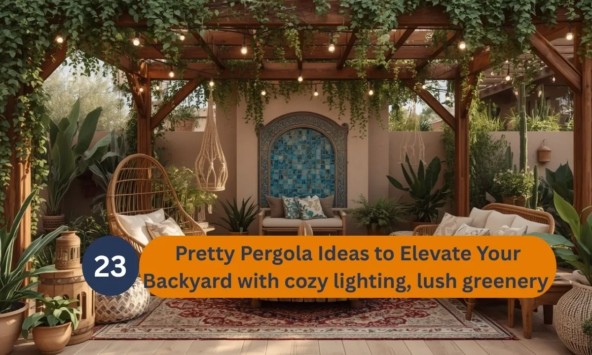 pergola ideas elevate backyard