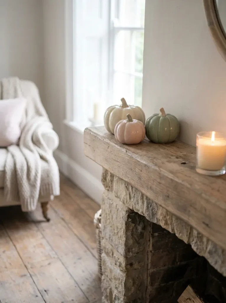 Ceramic Pumpkin Trio