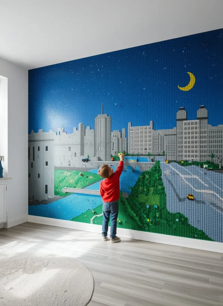 DIY Giant Lego Wall