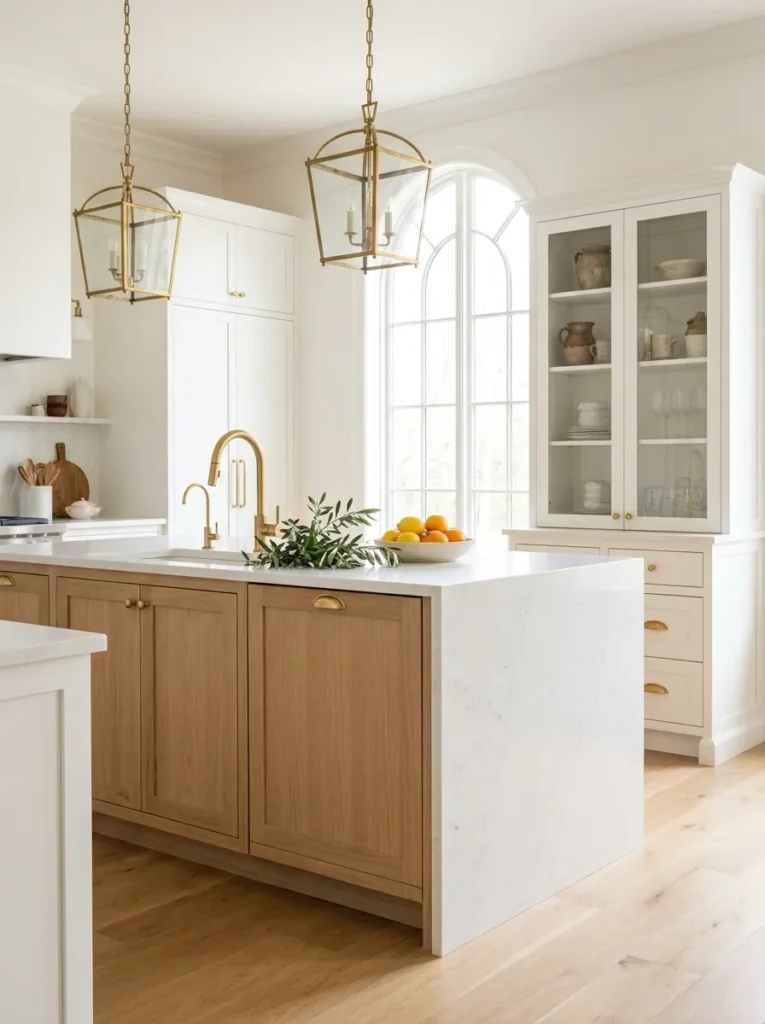Light Oak Kitchen Island