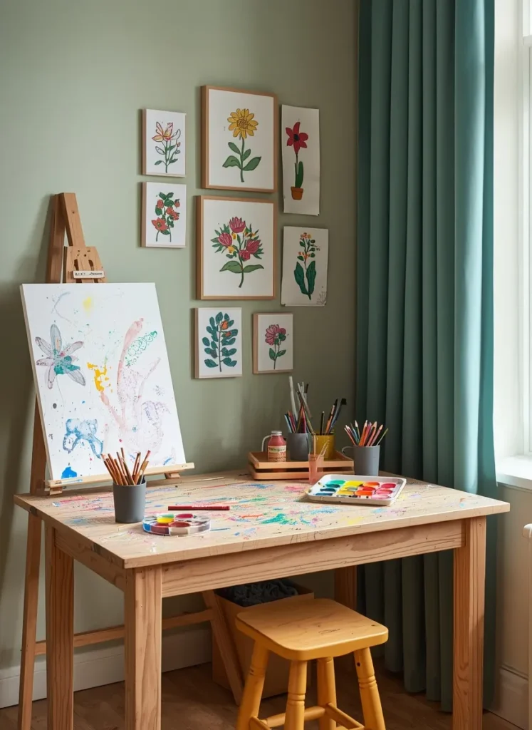 Little Artist Studio Corner