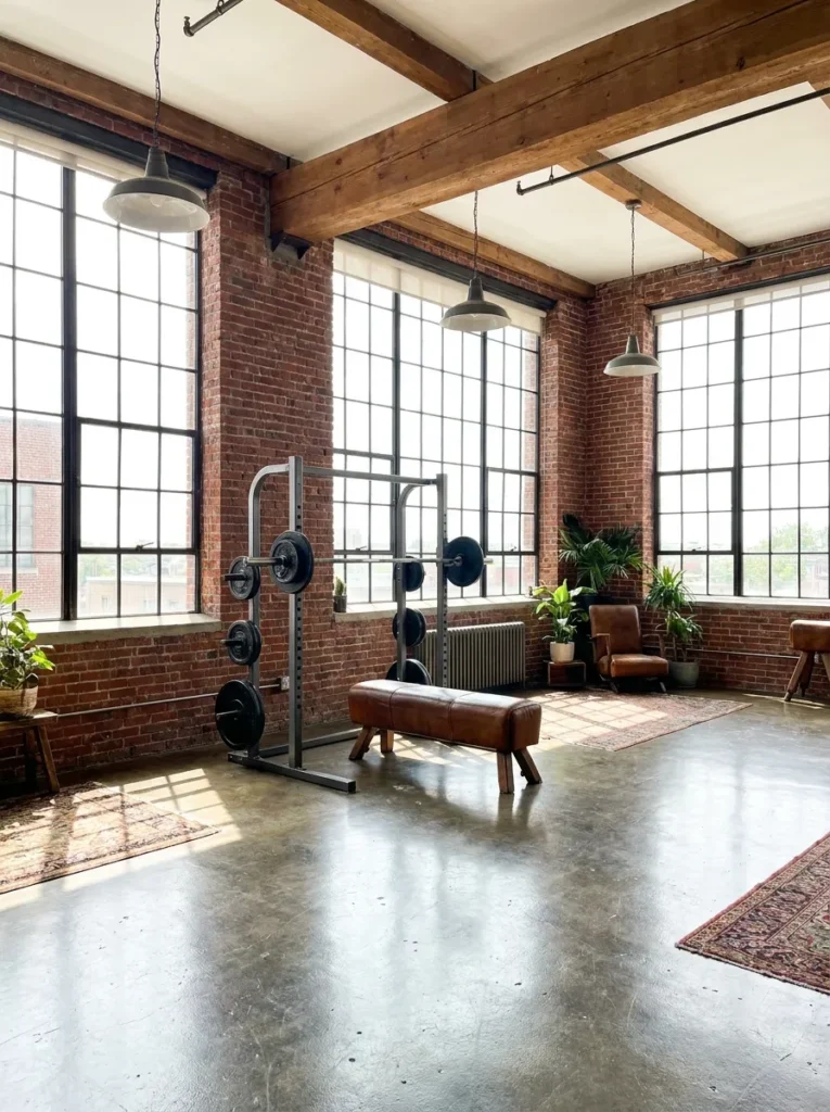 Loft Style Open Gym