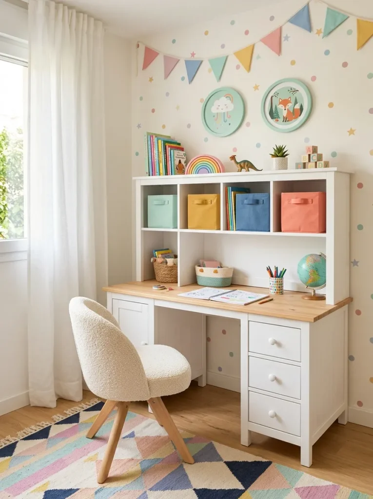 Playful Kids Study Hutch