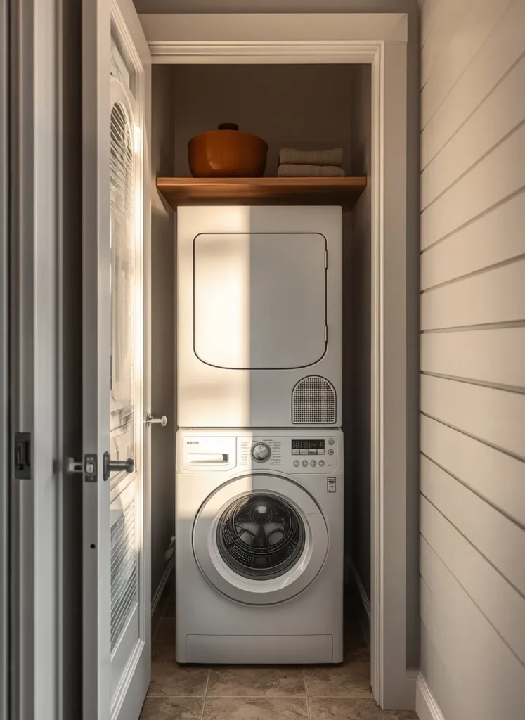 Stacked Washer Tower