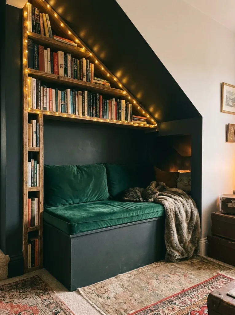 Under-Stairs Reading Den